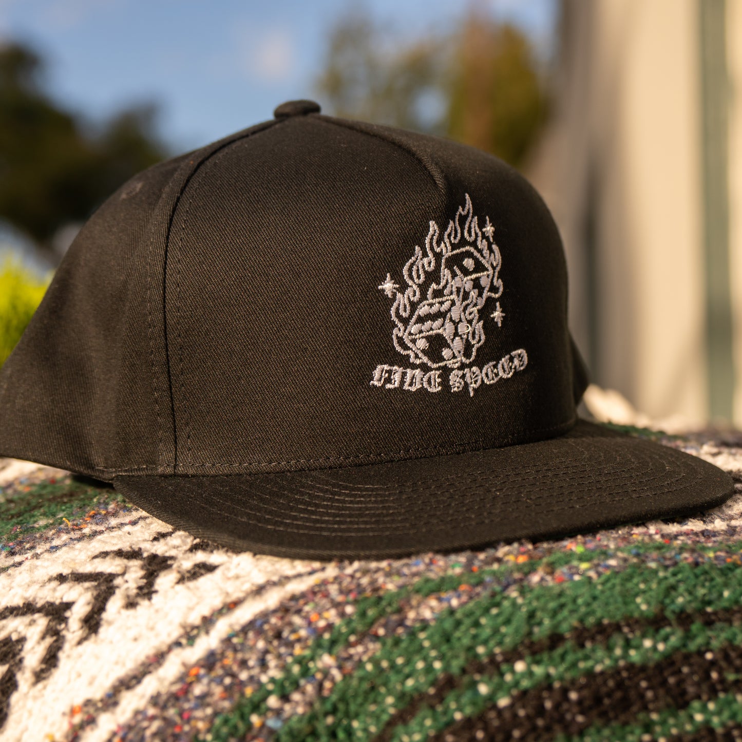 FIVE SPEED HAT - BLACK