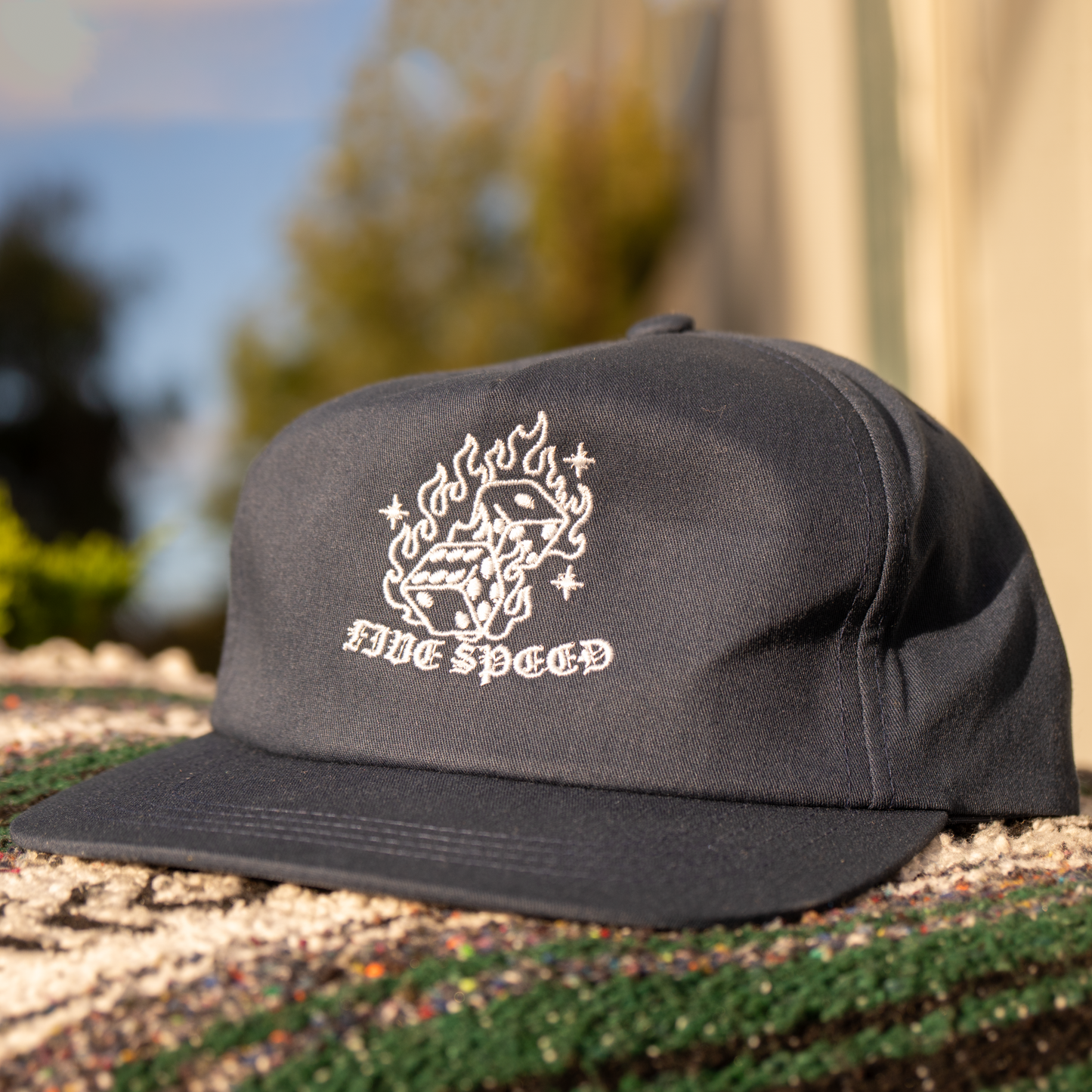 FIVE SPEED HAT - NAVY