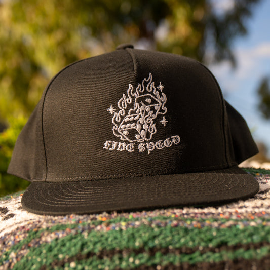 FIVE SPEED HAT - BLACK